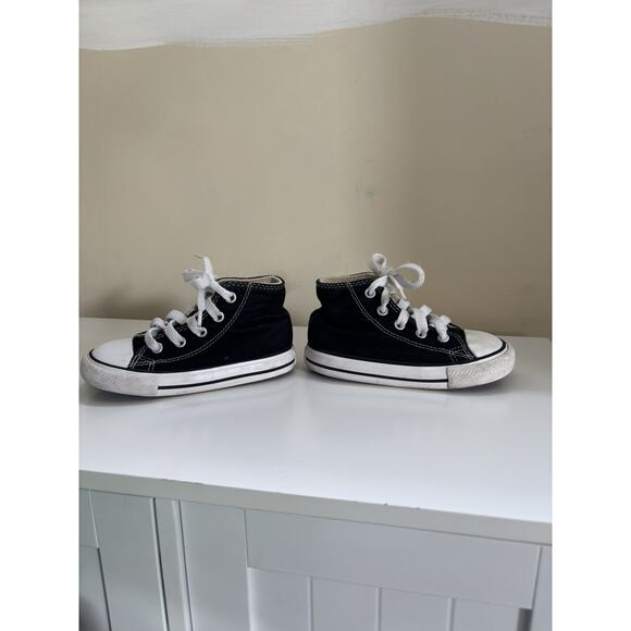 Converse Toddlers Chuck Taylor All Stars Hi Sneakers Black Size 7 Unisex - Picture 4 of 7